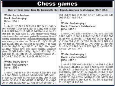 Paul Morphy: The chess prodigy - Stabroek News