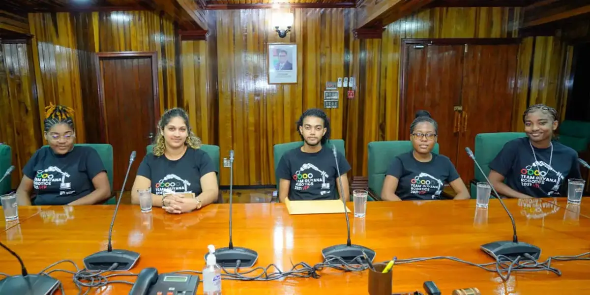 President Tasks Ministries To Work With Stem Guyana On Robotics Education Stabroek News