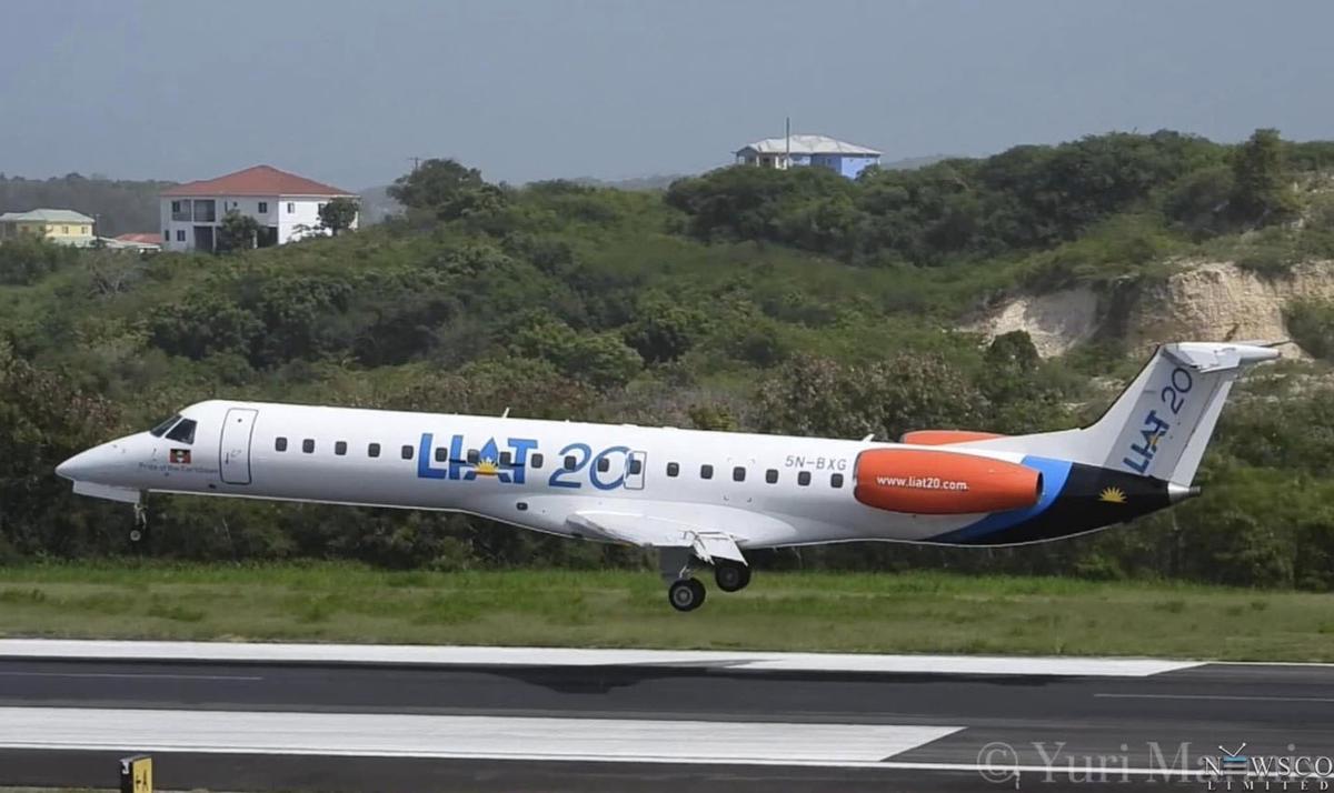 The new LIAT (Antigua Observer photo)