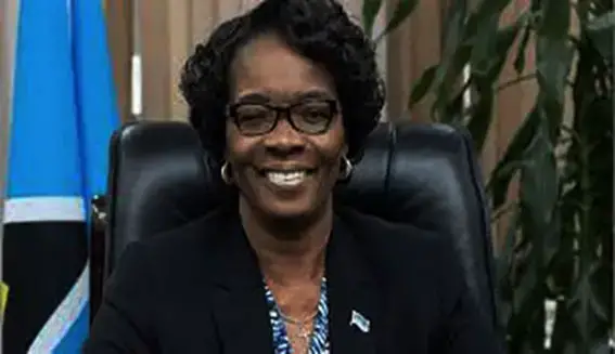 St. Lucia Cabinet Minister  Dr. Virginia Albert Poyotte