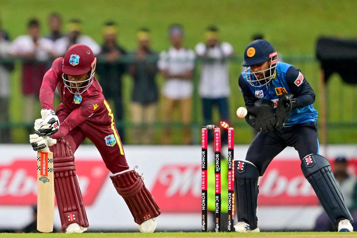 Sherfane Rutherford top scored for the West Indies with 80 (ESPN Cricinfo Photo).