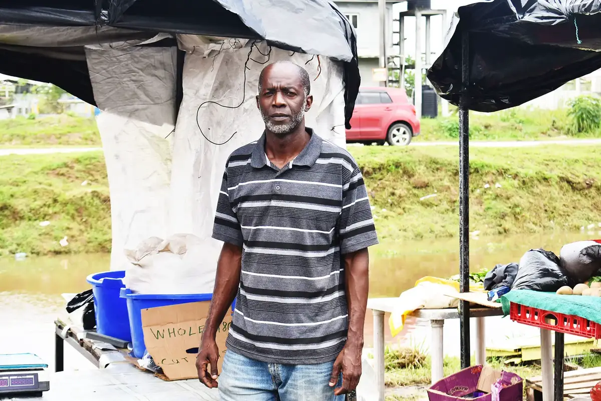 Raeburn Jones- Farmer and Chairman of Mocha Arcadia Multipurpose Agriculture Co-operative Society (MAMPA)