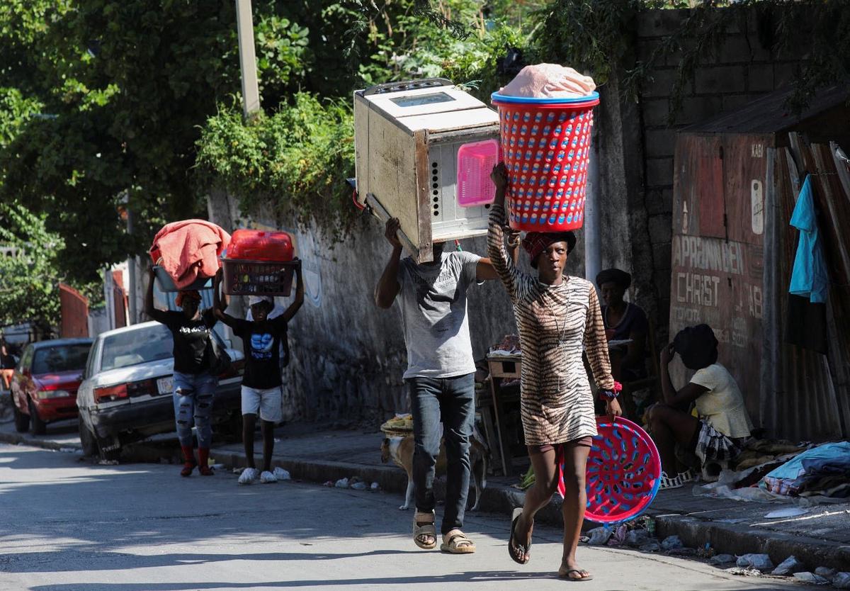 Port-au-Prince, October 26, 2024. REUTERS/Ralph Tedy Erol