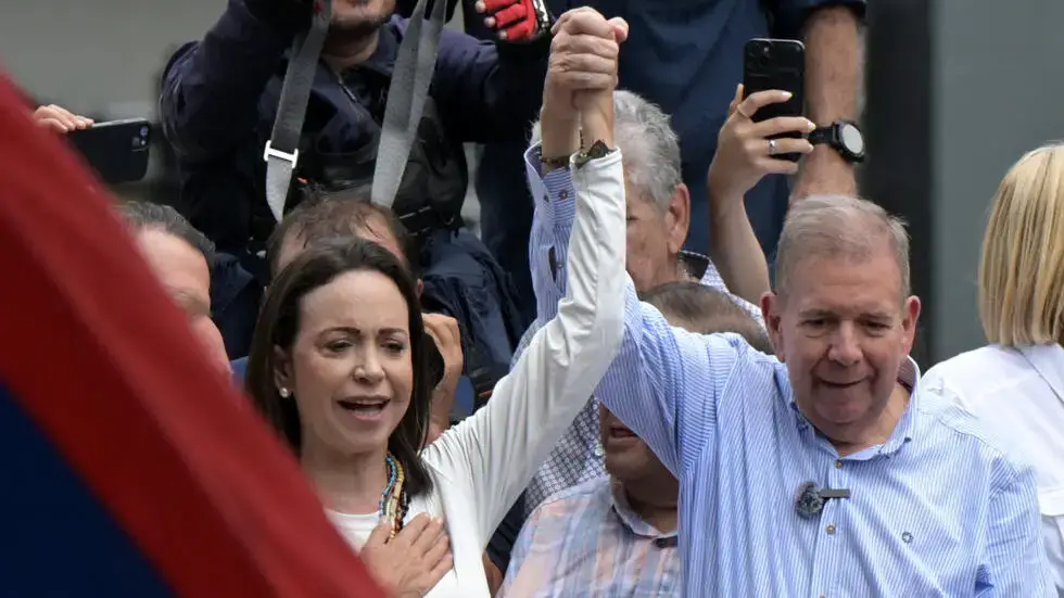 Maria Corina Machado and Edmundo Gonzalez