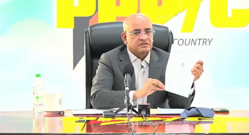 Vice President Bharrat Jagdeo