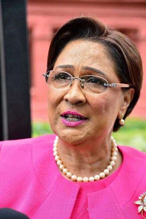 Opposition Leader Kamla Persad-Bissessar