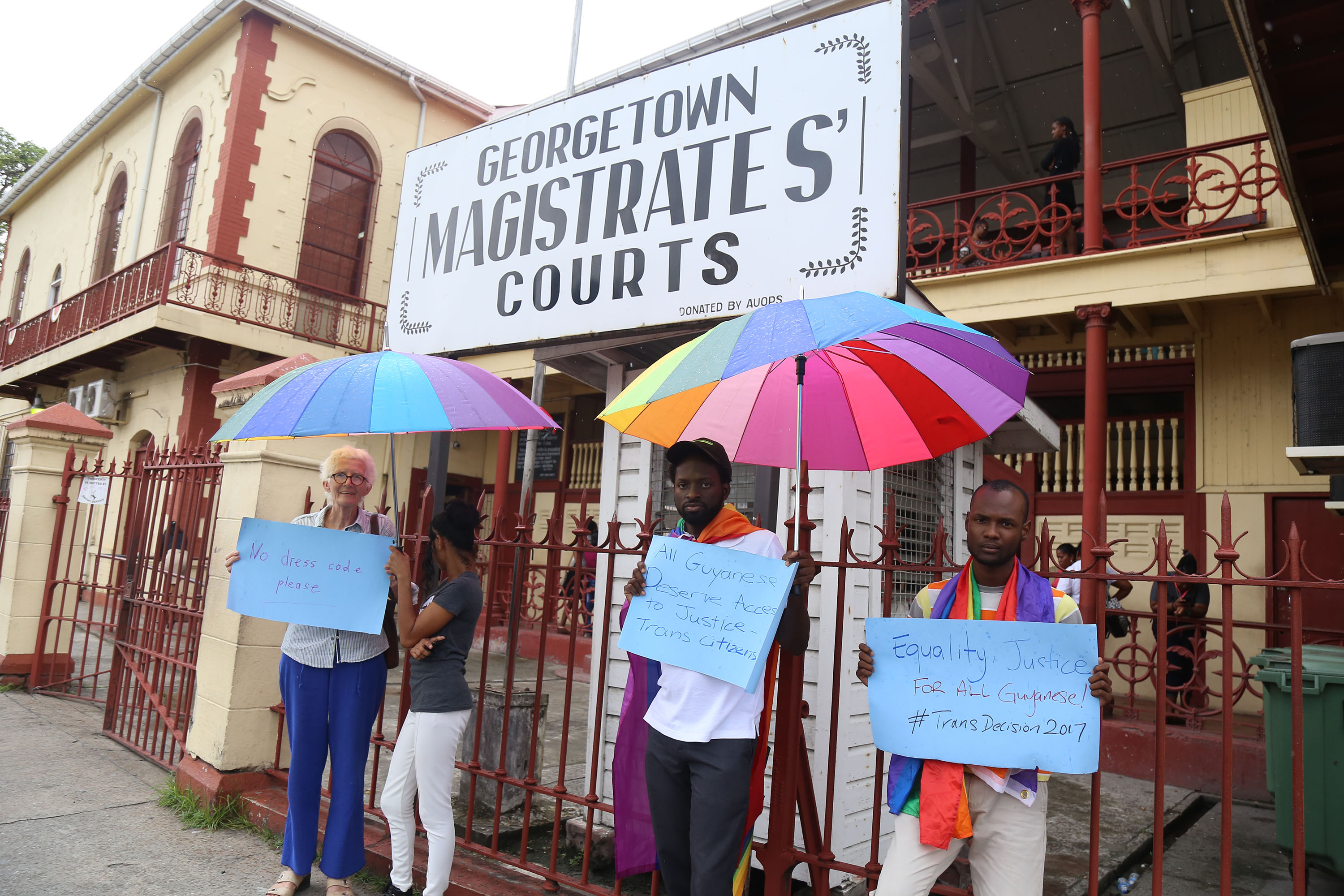 SASOD, GEF Protest Over Barring Of Transgender Woman From Court ...